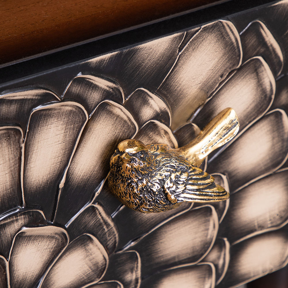 "Стеллаж ""Атмосфера"" Стиль Золото 80"