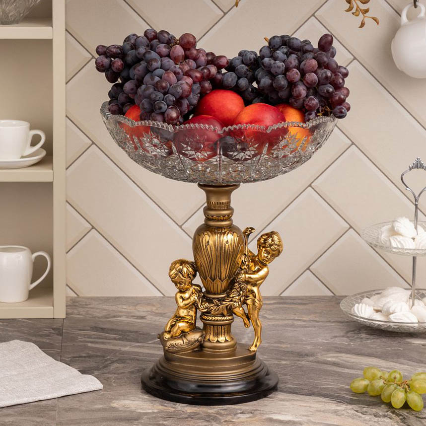 Фруктовница-конфетница Путти