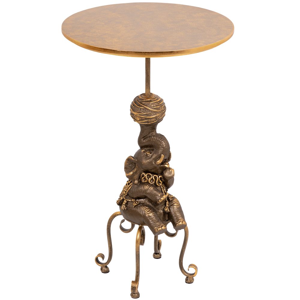 Столик декоративный Слон Акробат