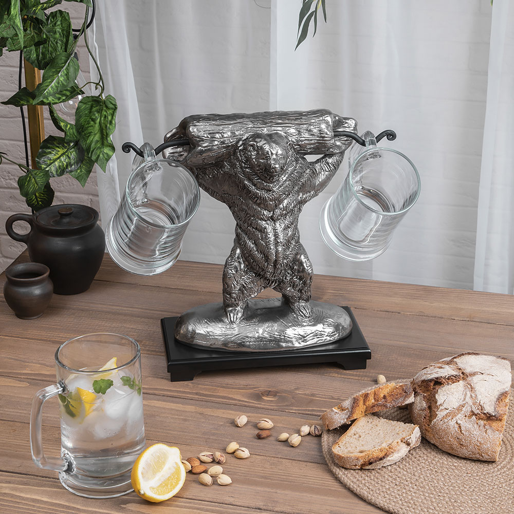 Набор бокалов для пива Медведь 5