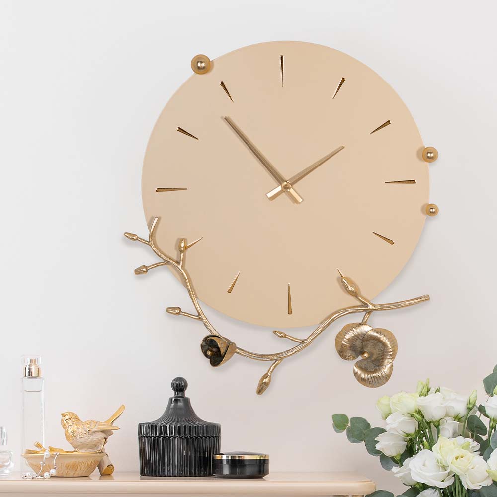 Часы настенные Орхидея Шарм