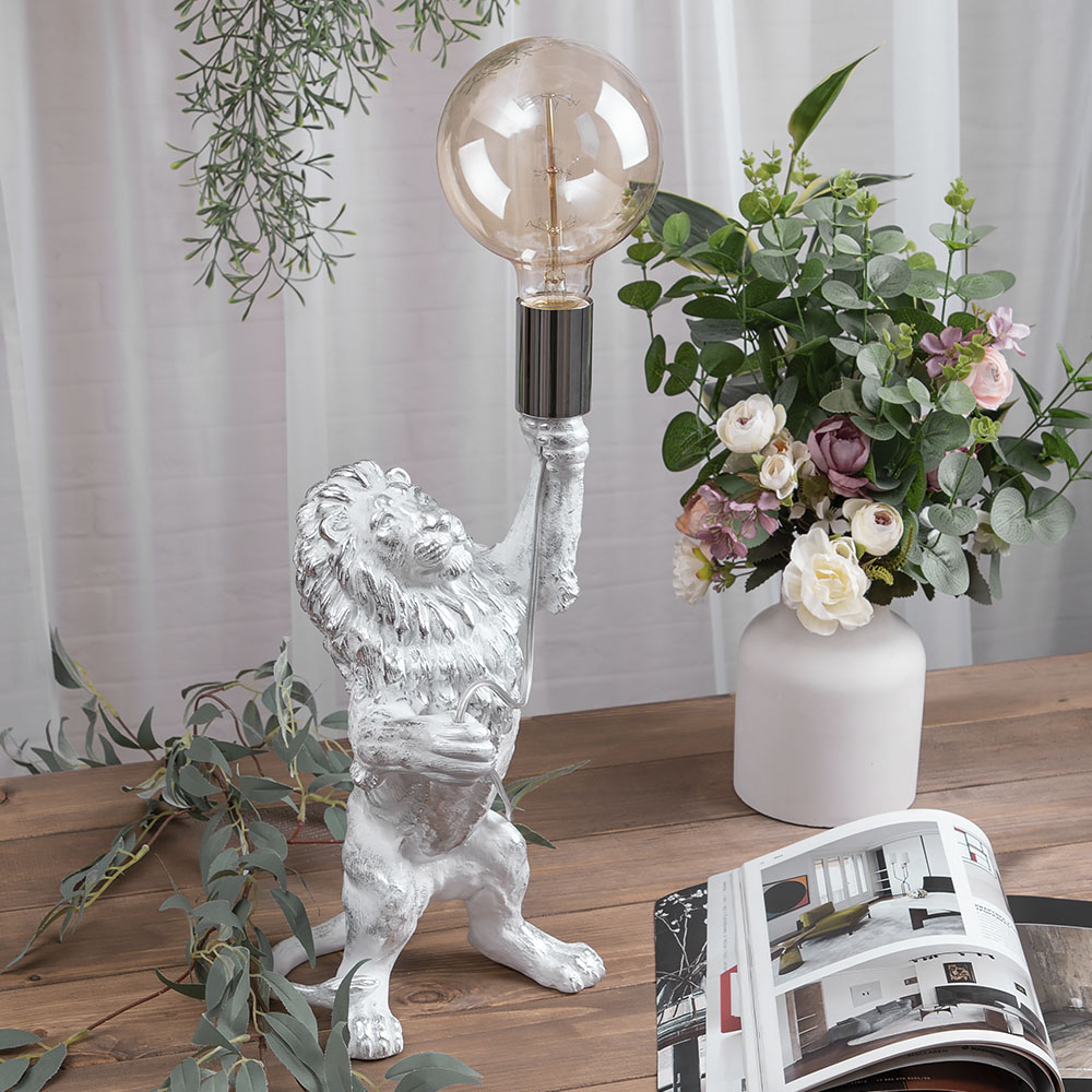 Настольная лампа Лев Атлант