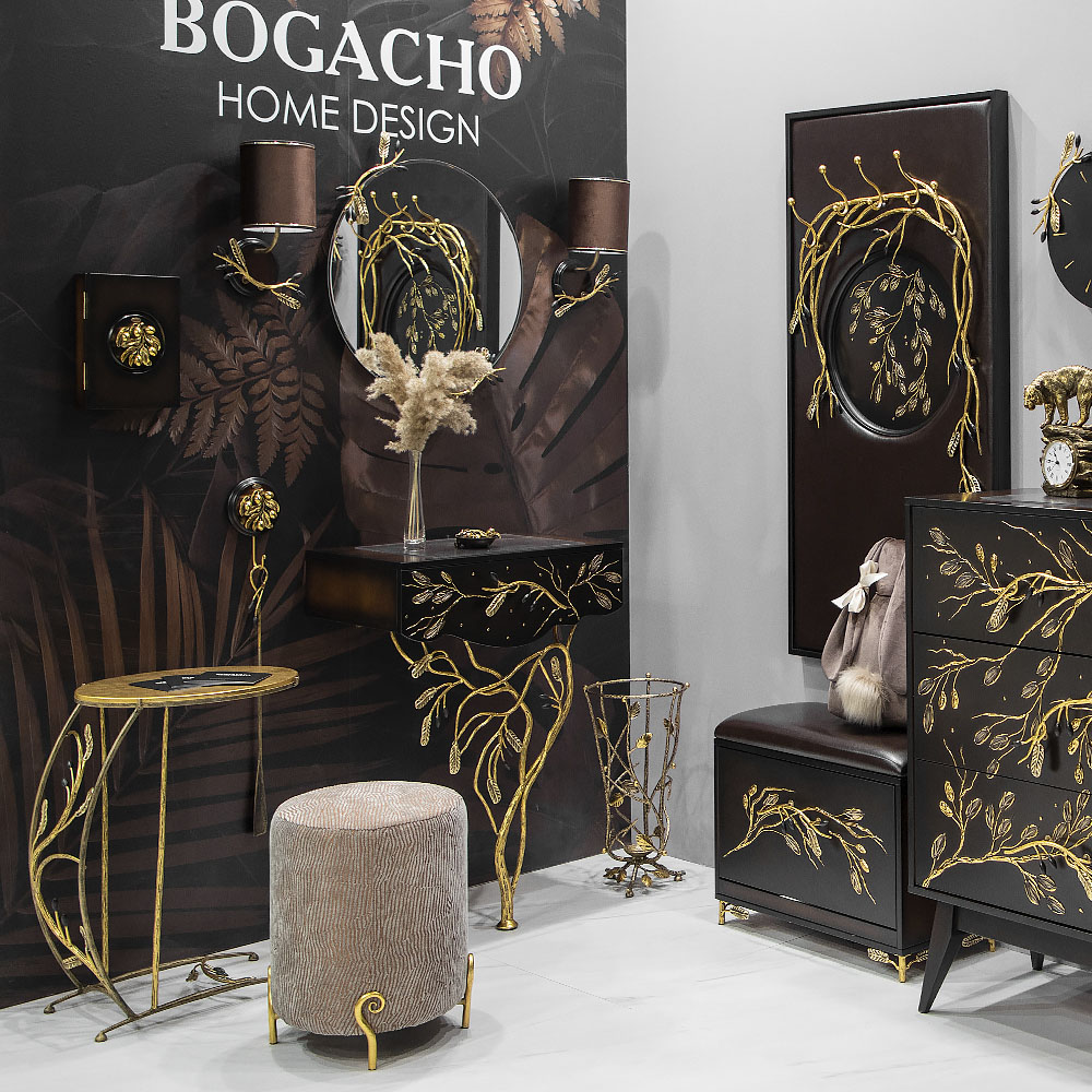 Зеркало настенное Олива круглое