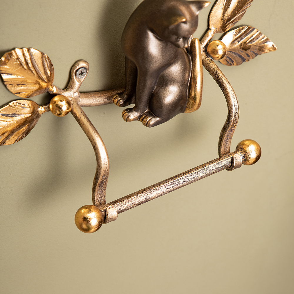 Держатель для туалетной бумаги Кот Мур