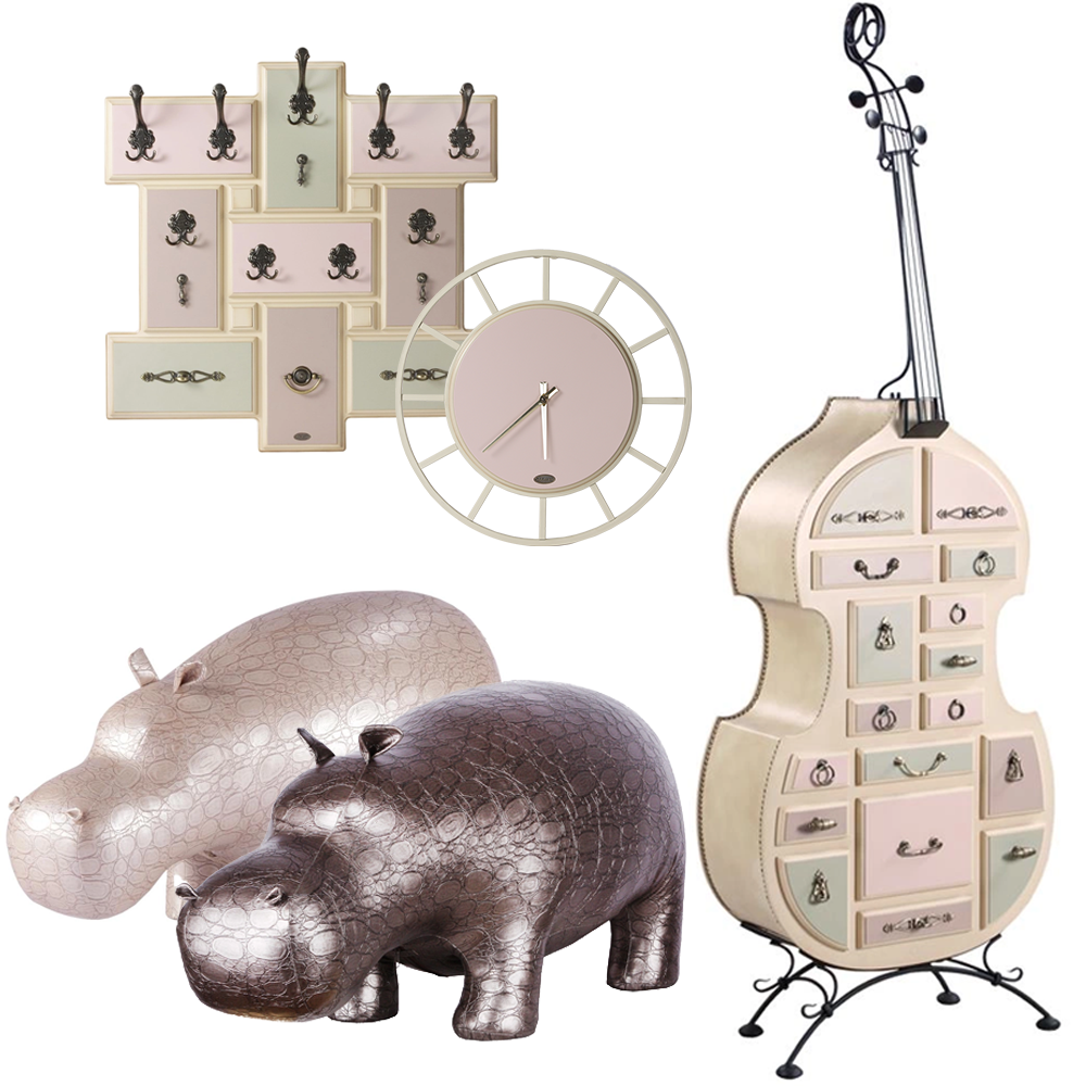 Контрабас Комод Акварель