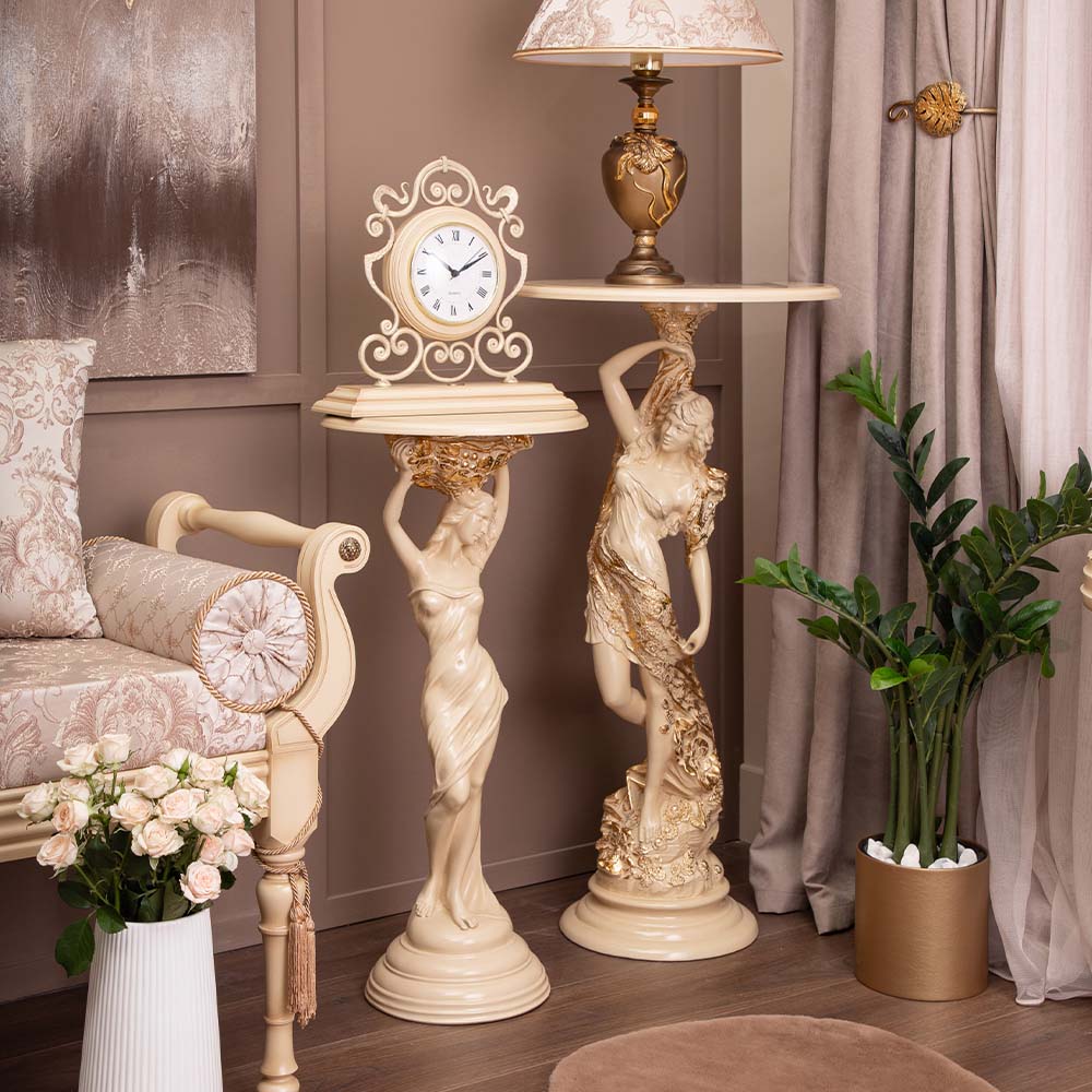 Часы настольные Версаль кованые