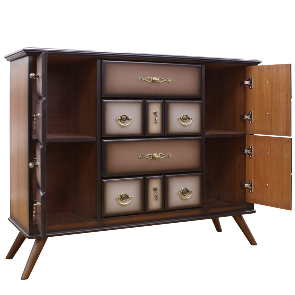 Комод Пандора 2 с 4 ящиками и 2 полками