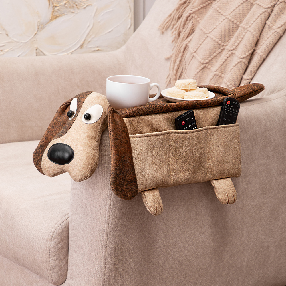  Подушка диванная декоративная Пёс