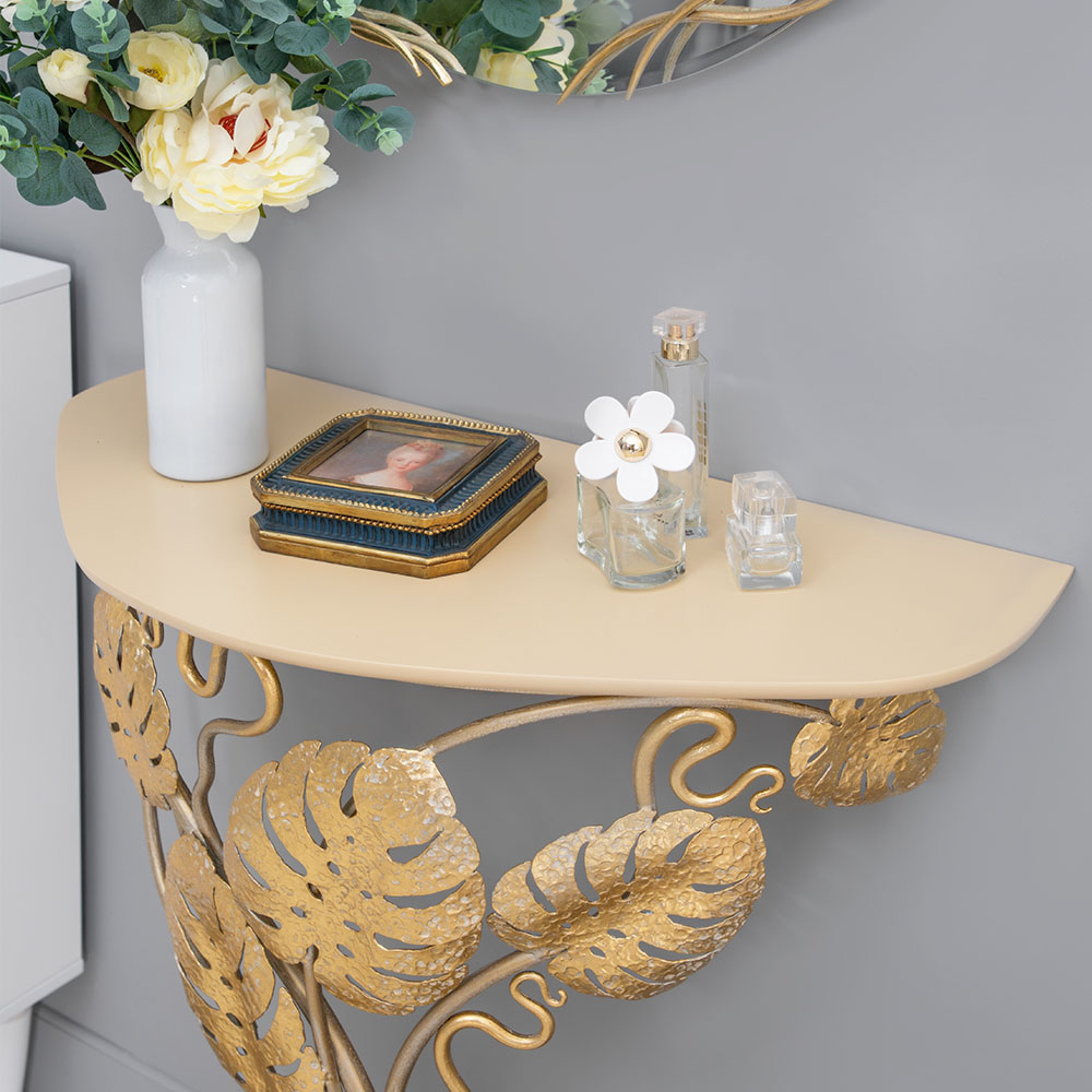 Консоль Монстера пристенная