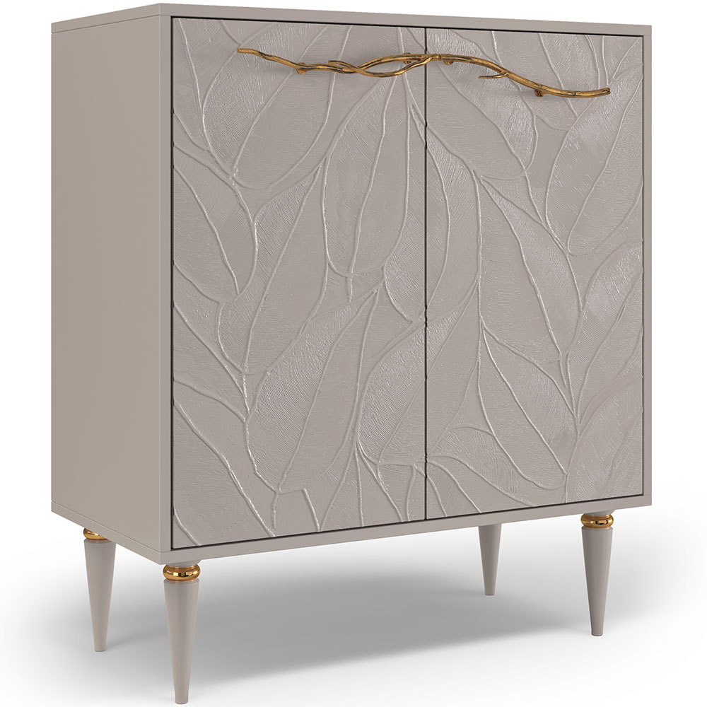 Комод Эстетика Флоры Цветной Классика Золото с 2 полками