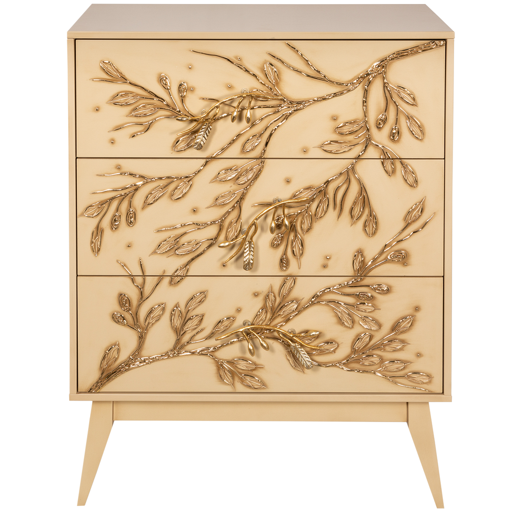 Комод Олива с 3 ящиками