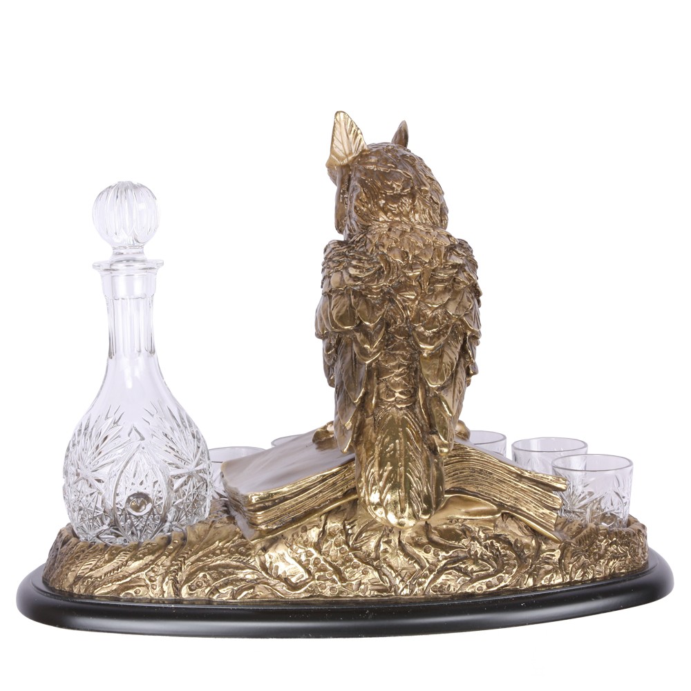 Набор для напитков Ученый филин