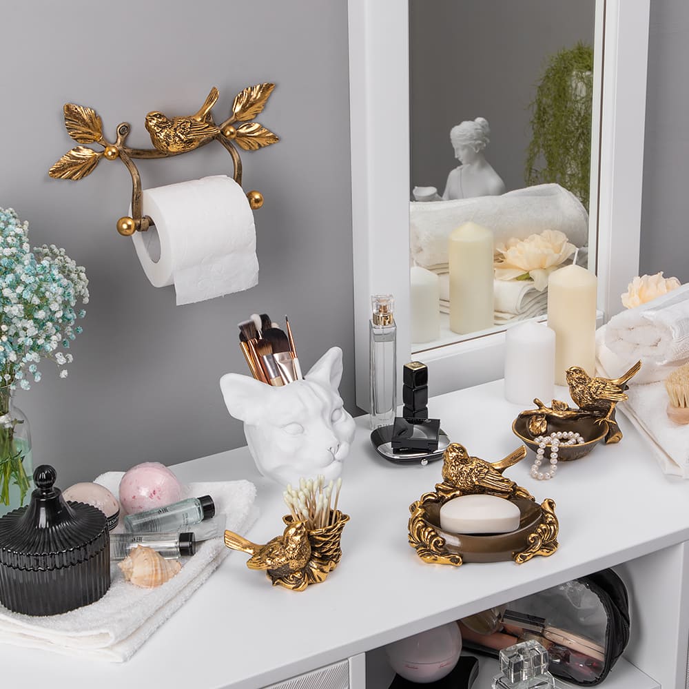 Держатель для туалетной бумаги Птичка