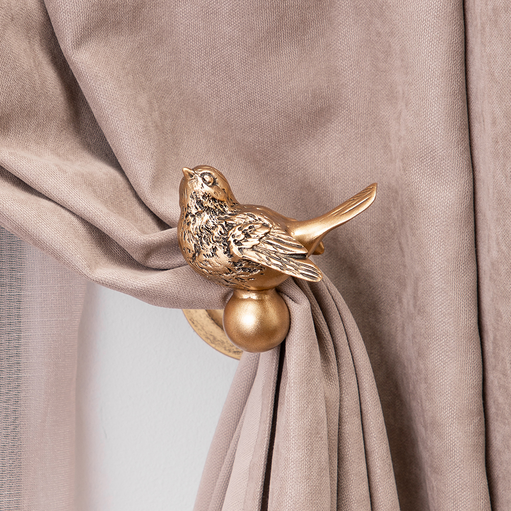 Подхваты держатели для штор Атмосфера Птичка на ветви (2 шт.)