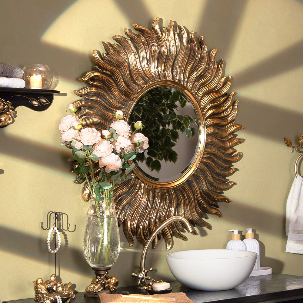 Зеркало настенное Солнце