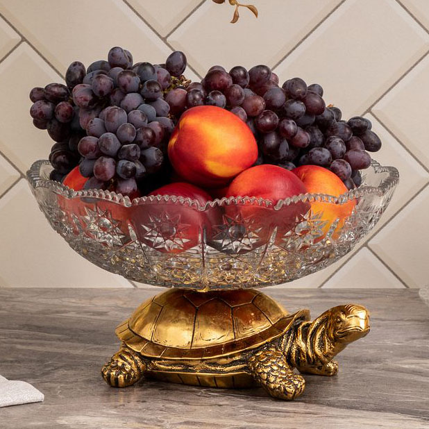 Фруктовница-конфетница Черепаха