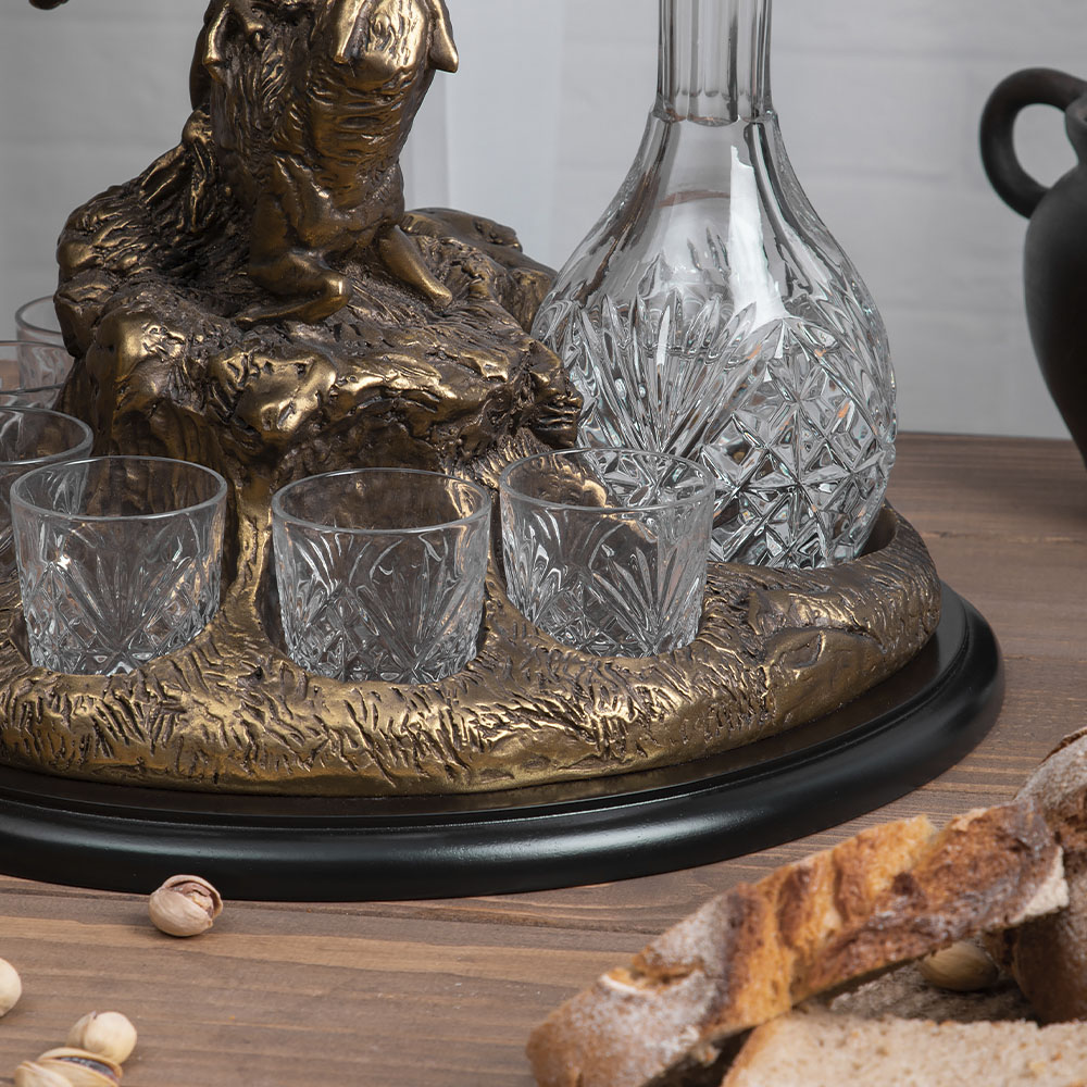 Набор для напитков Поединок орла с шакалом