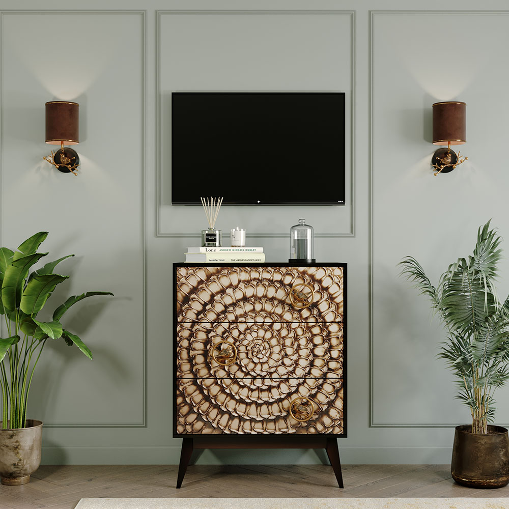 Комод Атмосфера Птички с 3 ящиками