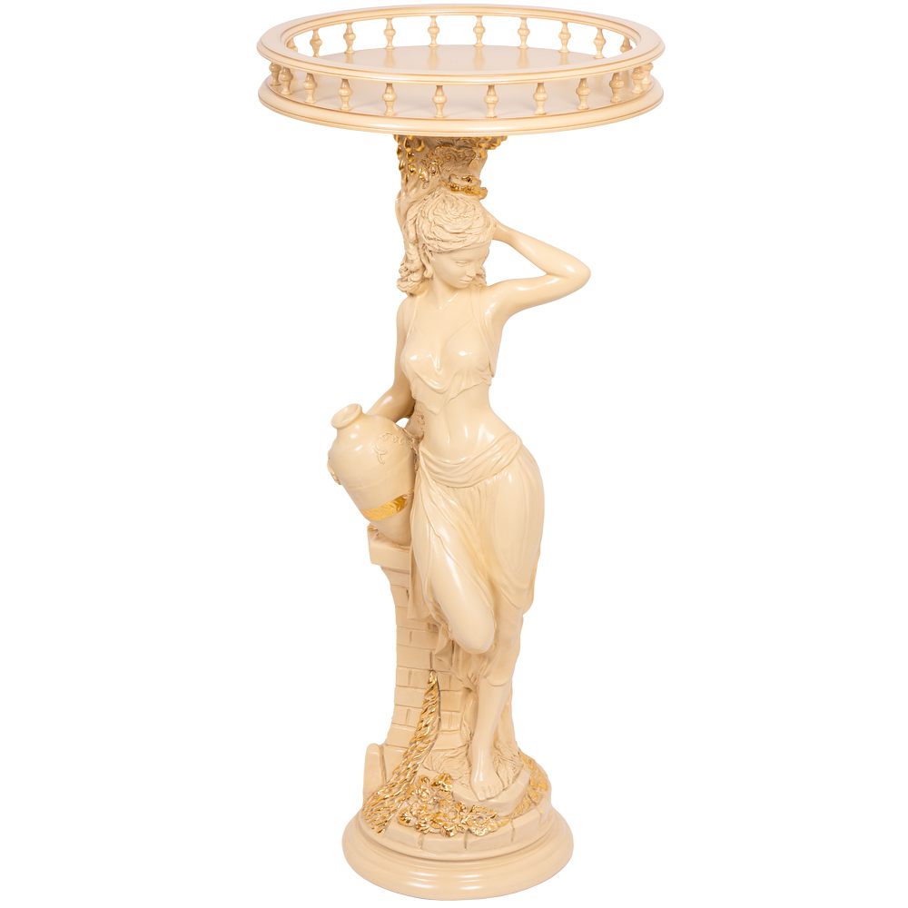 Подставка декоративная Девушка с кувшином