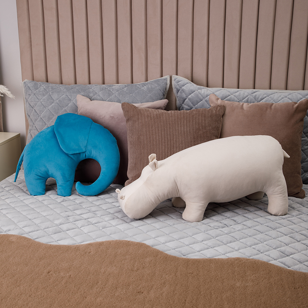 Подушка декоративная Бегемот