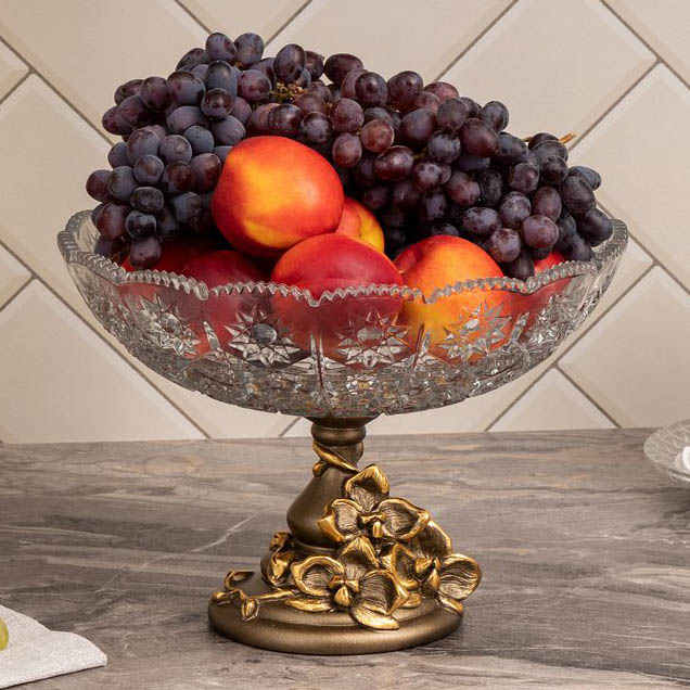 Фруктовница-конфетница Орхидея Лелия