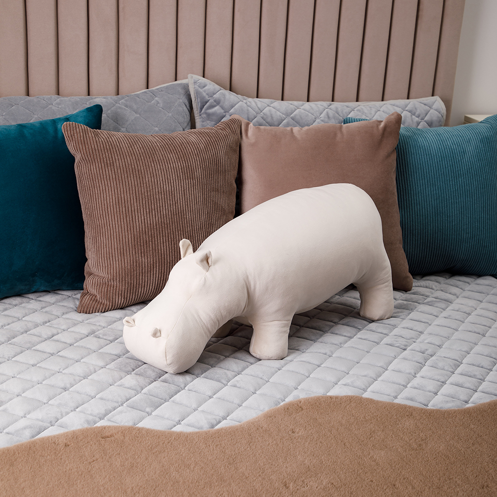 Подушка декоративная Бегемот