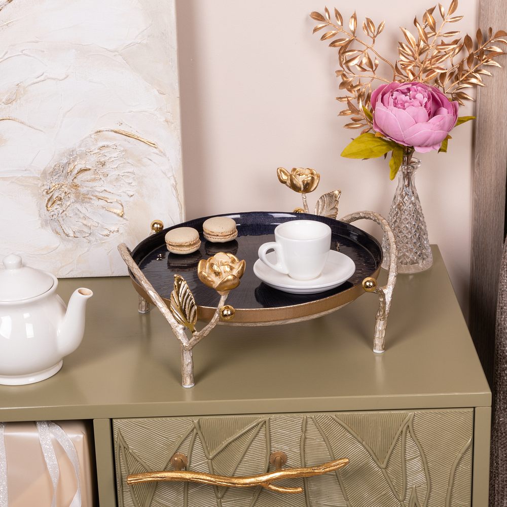 Поднос фруктовница-конфетница Нимфея 