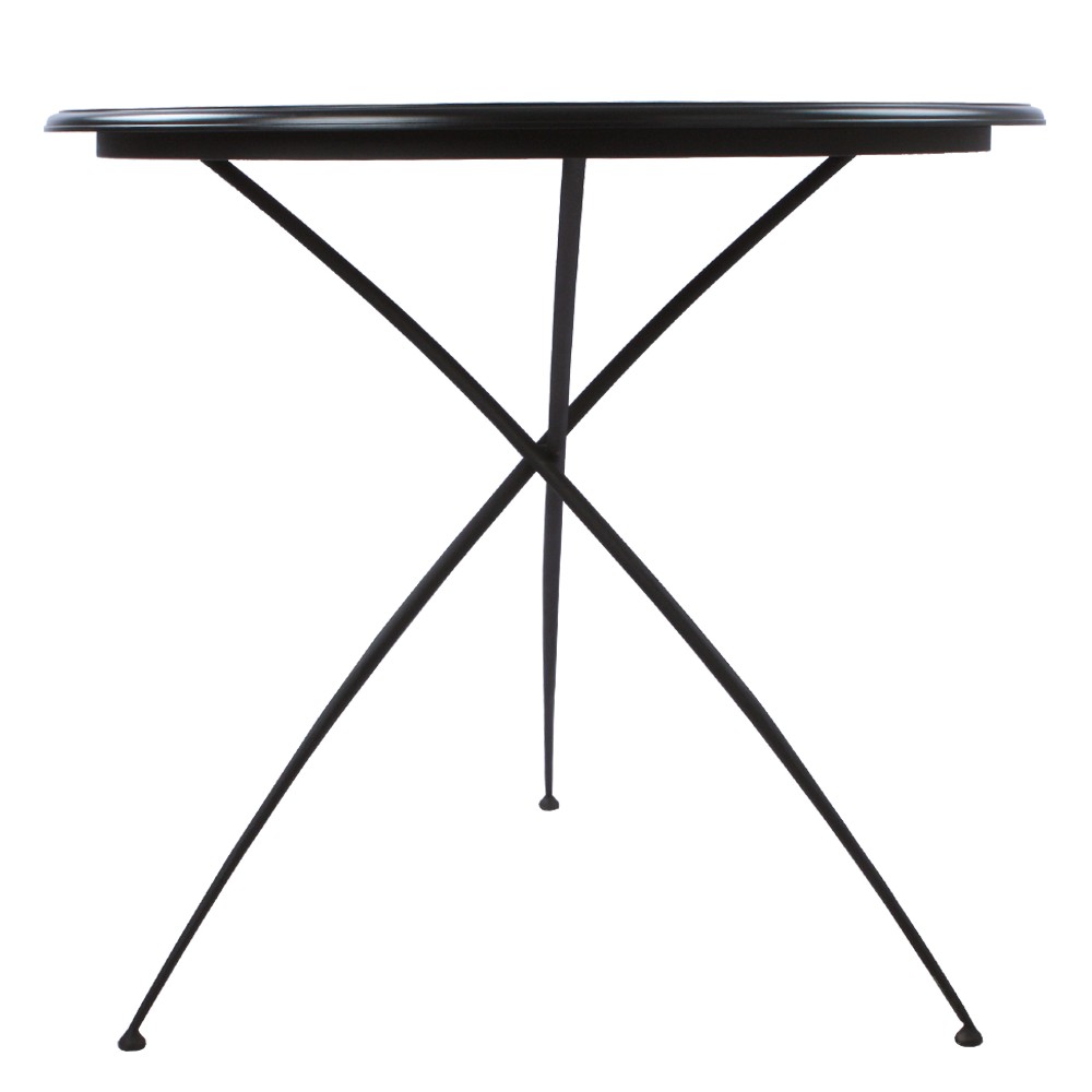 Стол обеденный Реверанс 1 круглый кованый