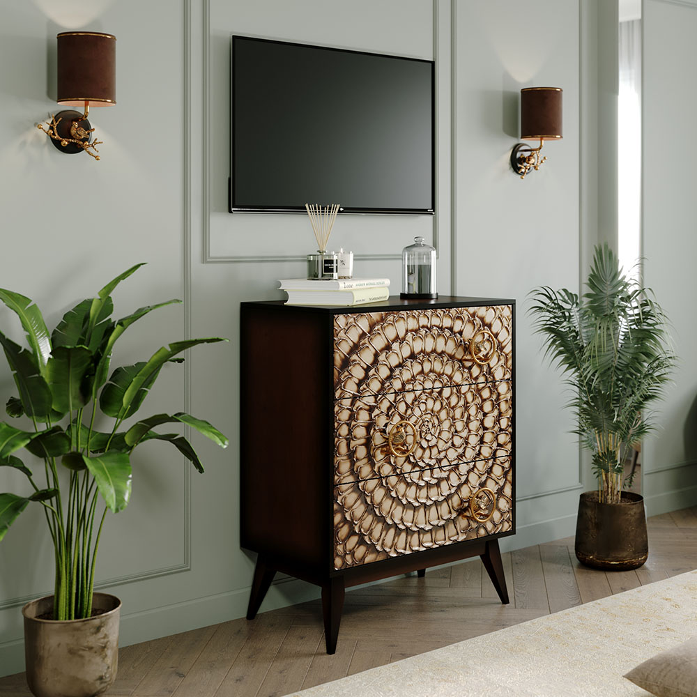 Комод Атмосфера Птички с 3 ящиками