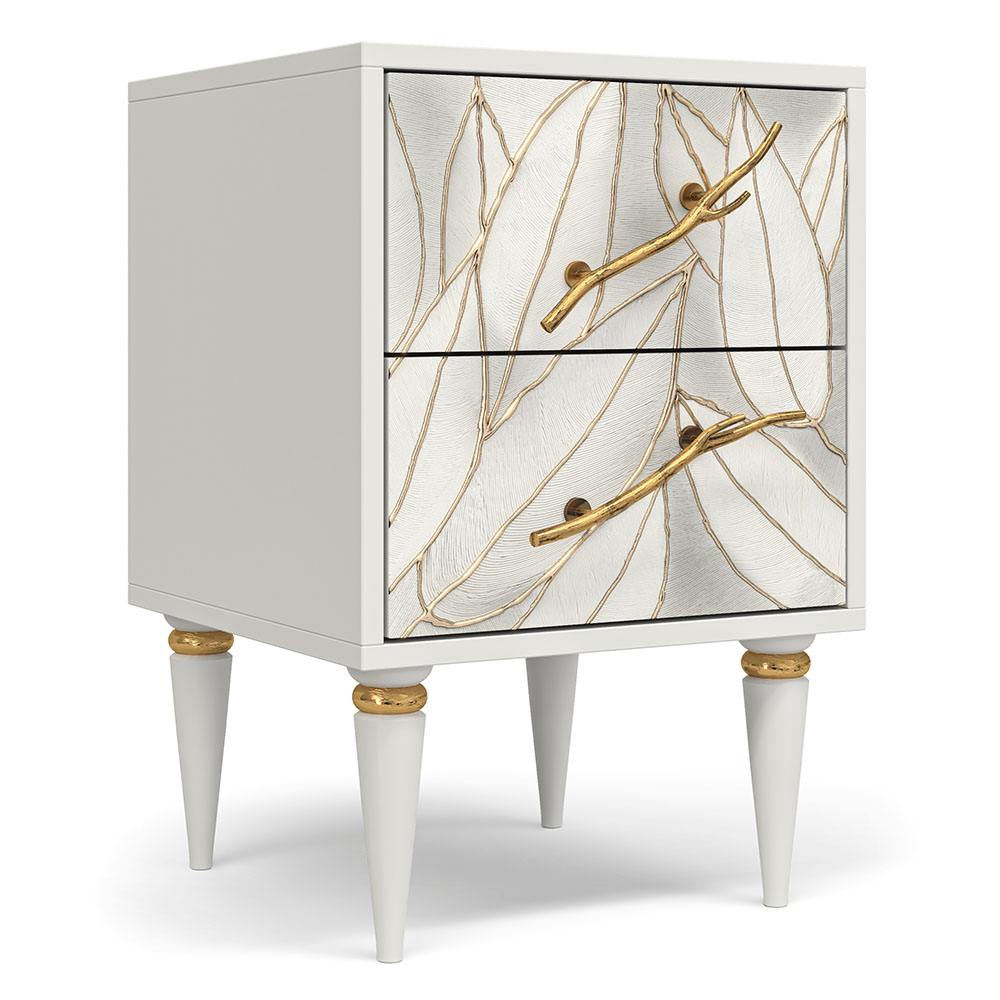 Тумба прикроватная Эстетика с 2 ящиками Классика 