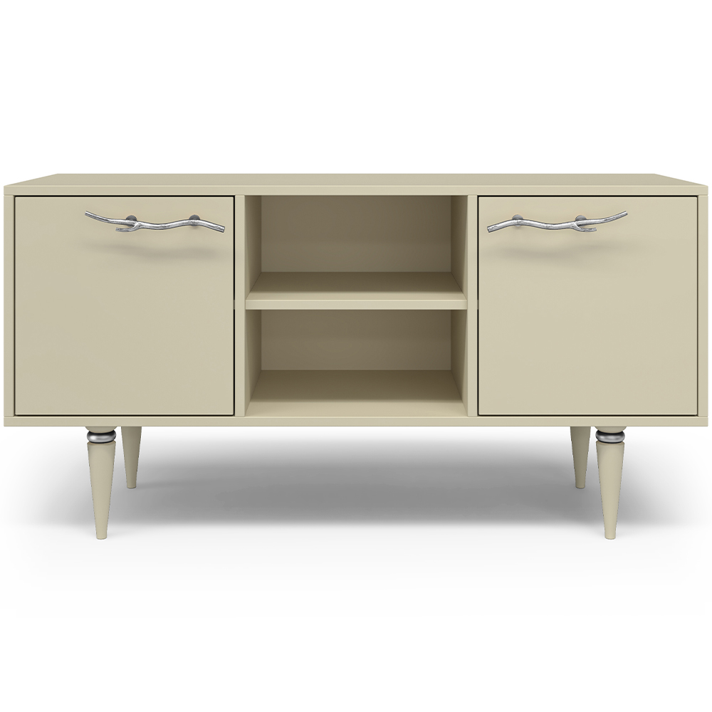 Тумба под телевизор Эстетика Бархата Цветная 1170 Классика Серебро