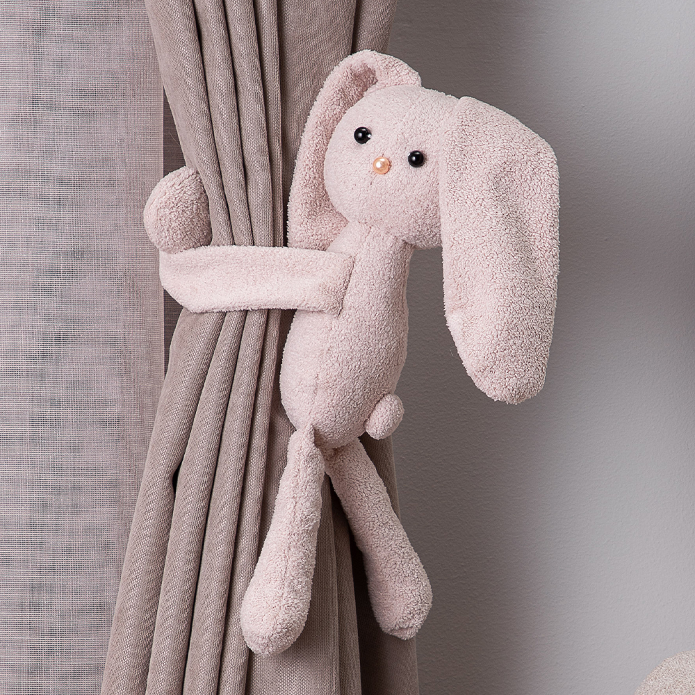 Текстильный подхват для штор Кролик 