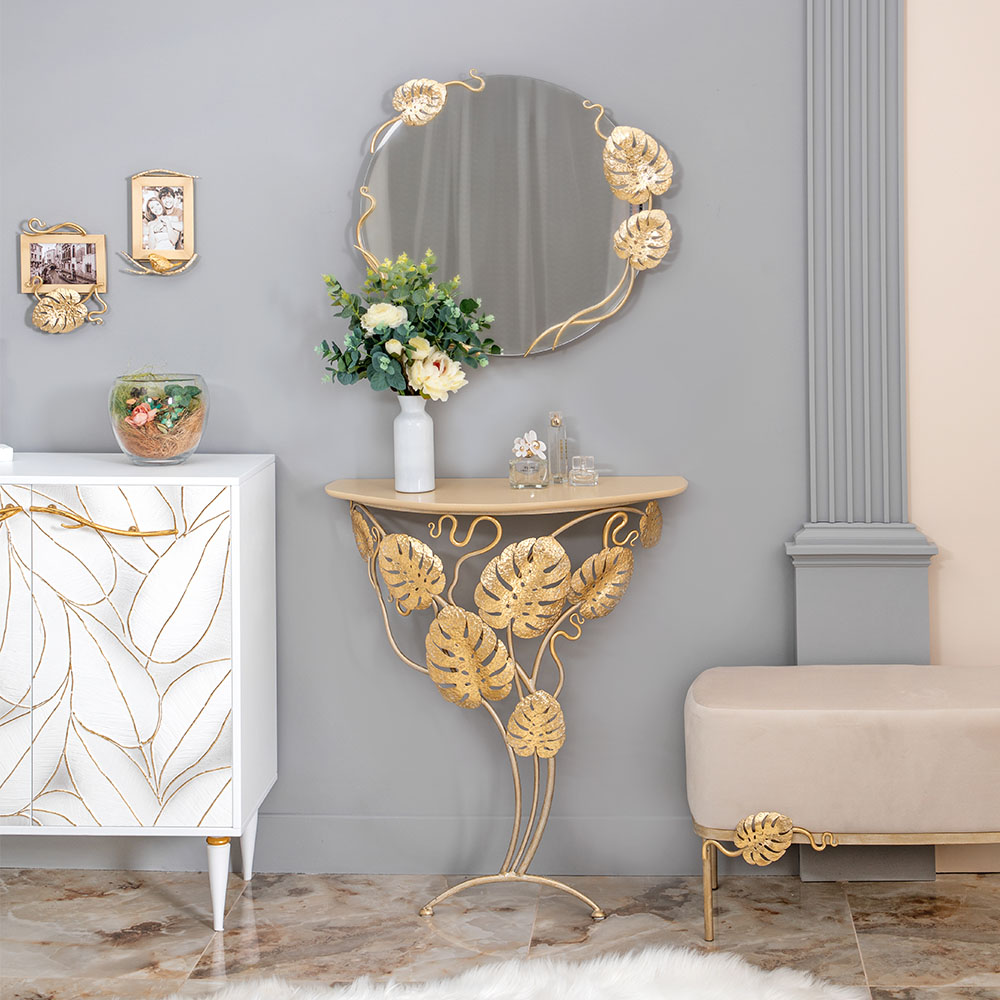 Консоль Монстера пристенная