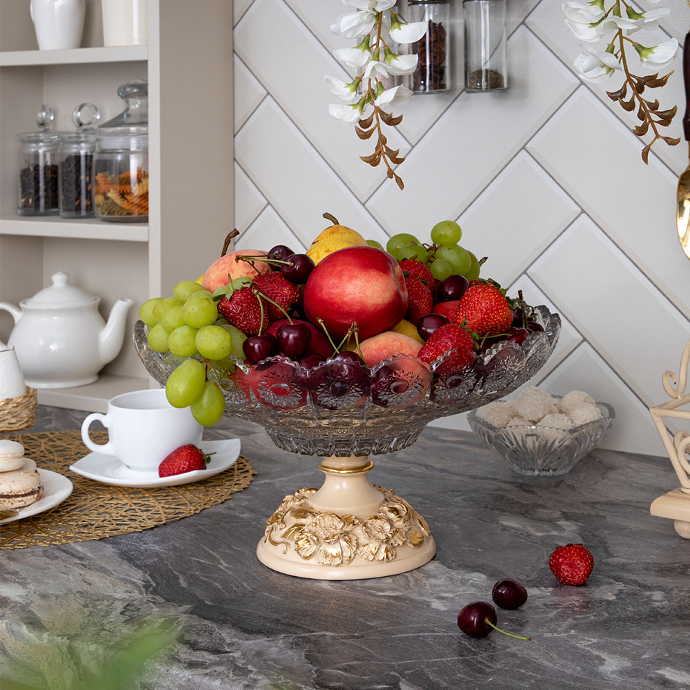 Фруктовница-конфетница Лето