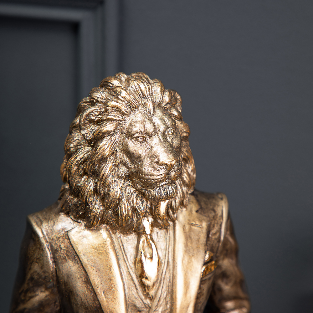 Статуэтка Лев Бизнесмен 