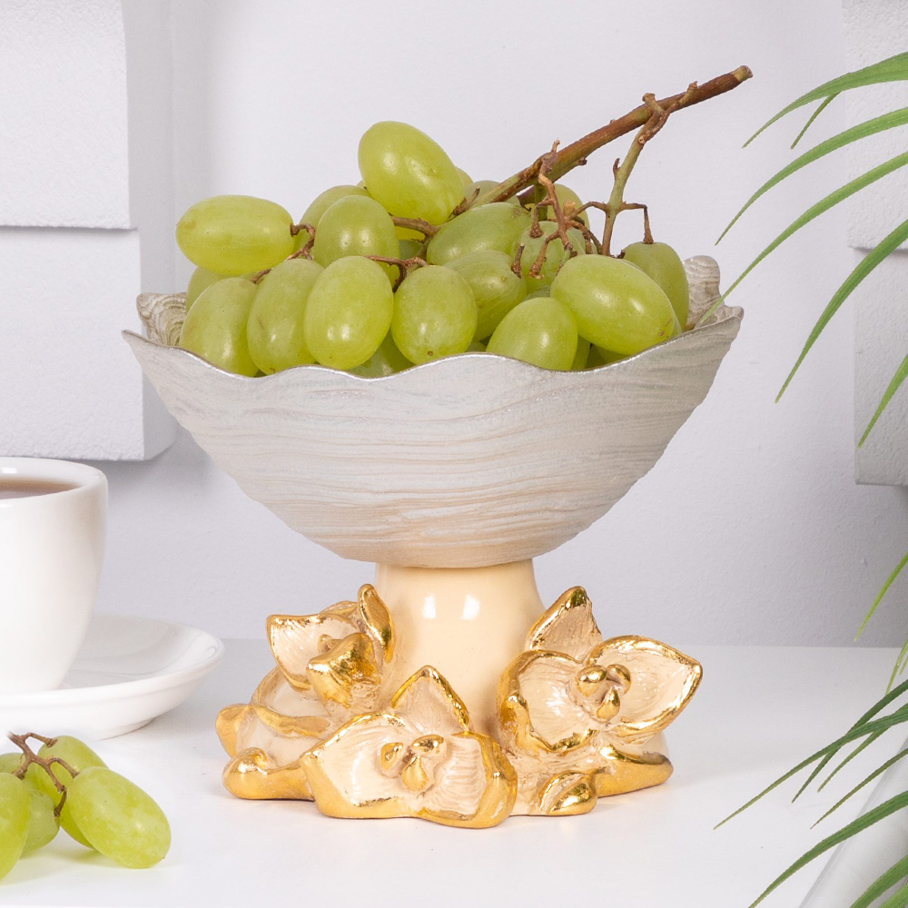 Фруктовница-конфетница Орхидея Лайм