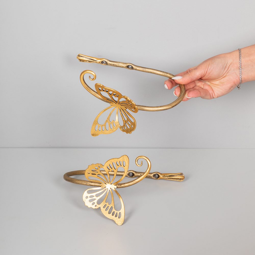 Подхваты держатели для штор Полет бабочки (2 шт.)