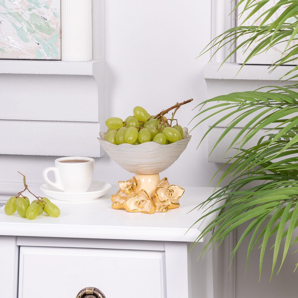 Фруктовница-конфетница Орхидея Лайм