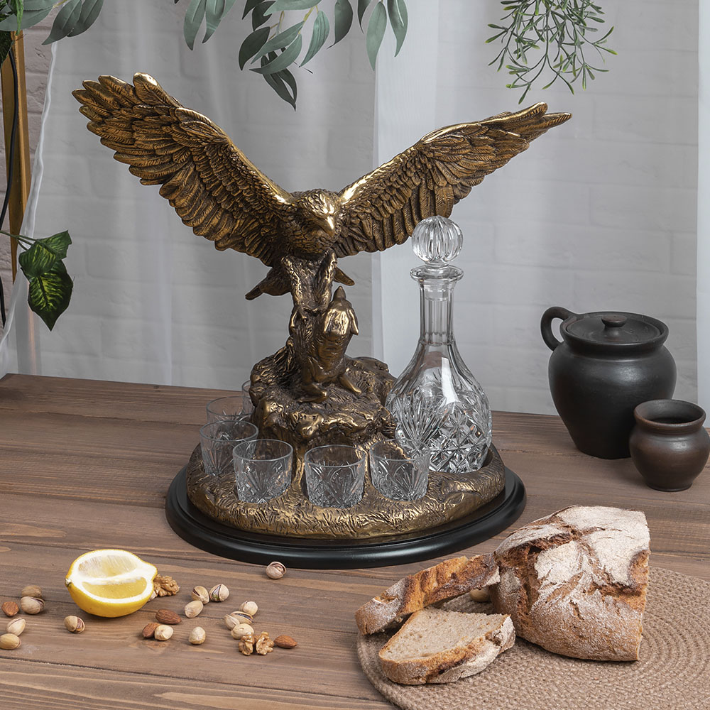 Набор для напитков Поединок орла с шакалом