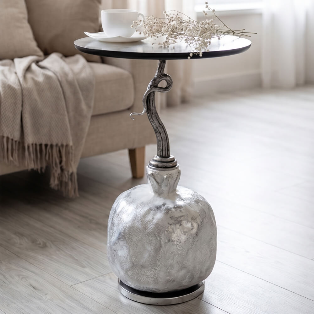 Столик декоративный Серебряный гранат
