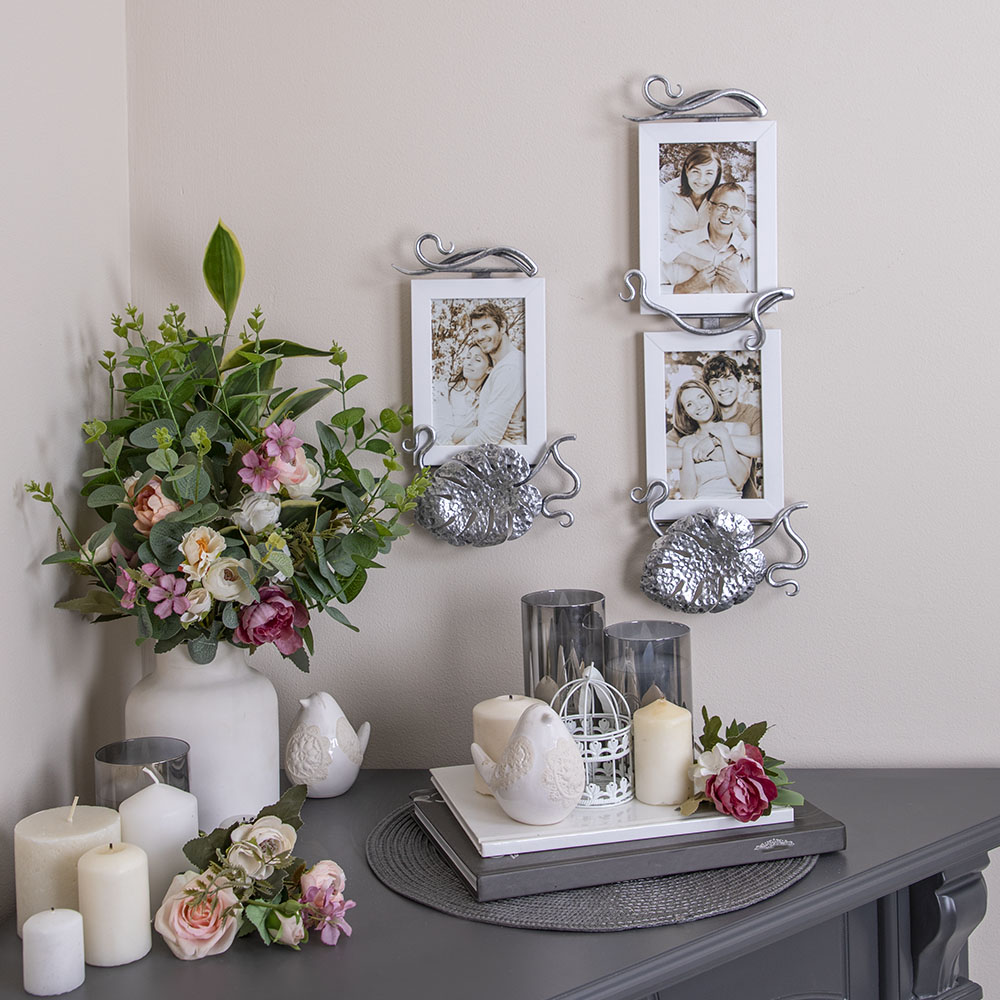 Фоторамка настенная Монстера на 2 фото