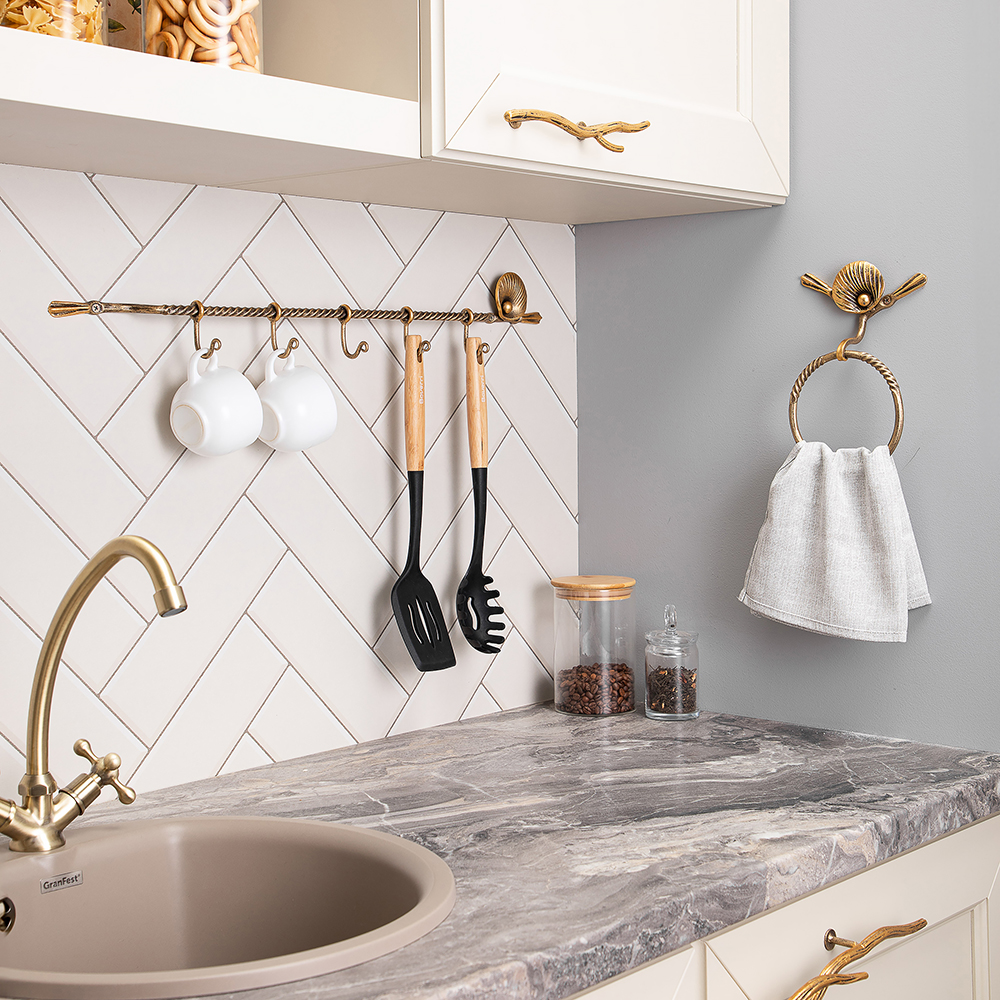 Держатель для полотенец Атлантида круглый