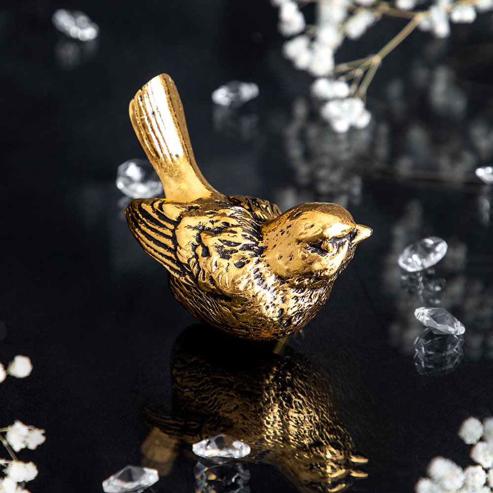 Ручка мебельная Атмосфера Птичка правая