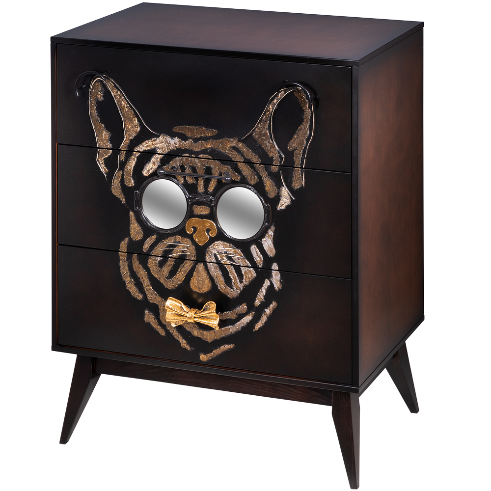 Комод Собака Артист с 3 ящиками