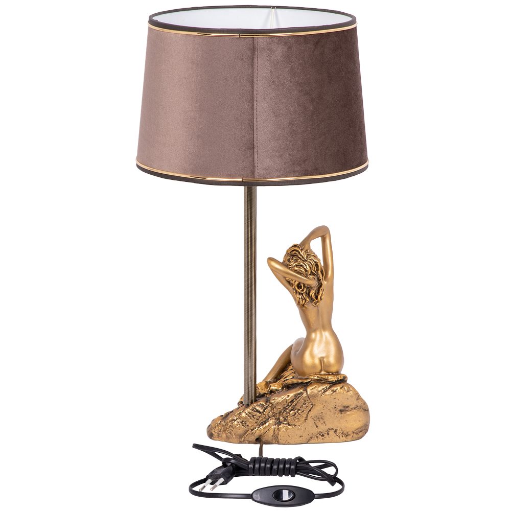 Настольная лампа Девушка на камне