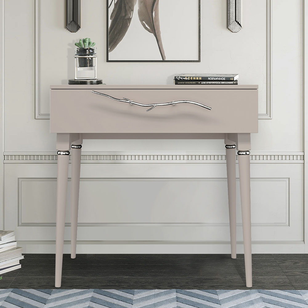 Консоль Эстетика Бархата Цветная Классика Серебро