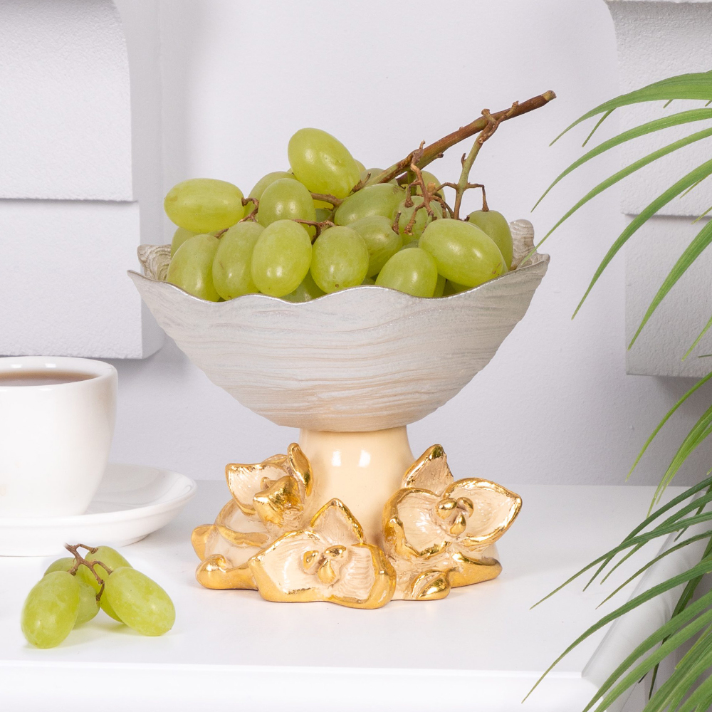 Фруктовница-конфетница Орхидея Лайм