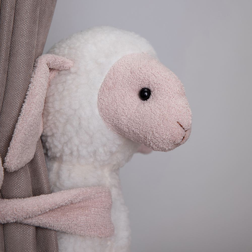 Текстильный подхват для штор Овечка 