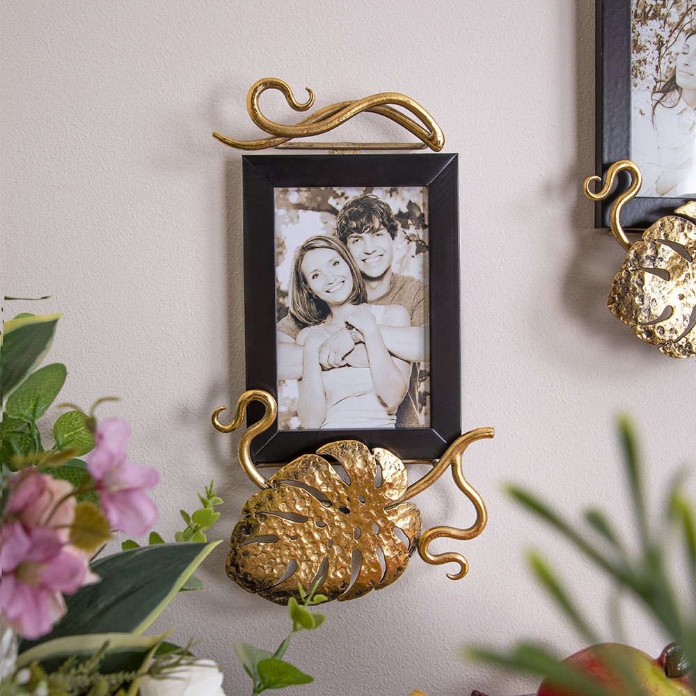 Фоторамка настенная Монстера вертикальная