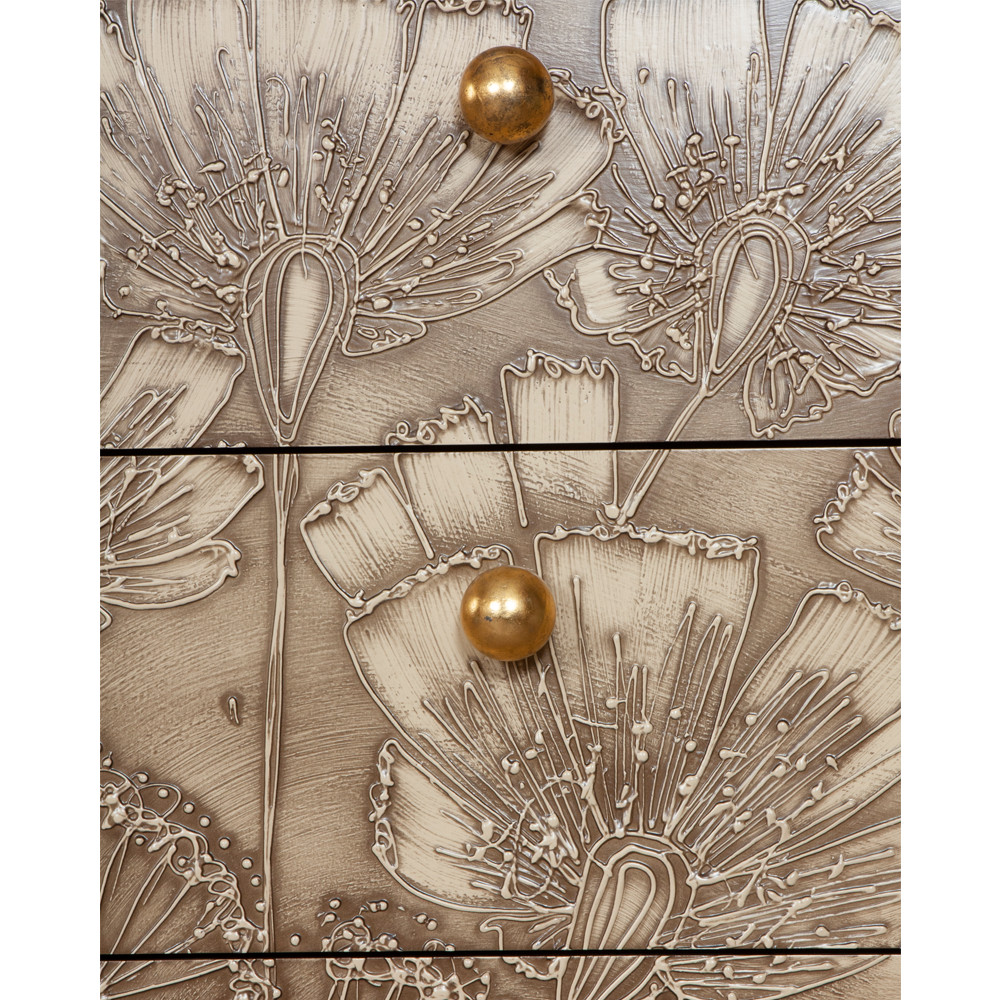 Комод Маки с 3 ящиками